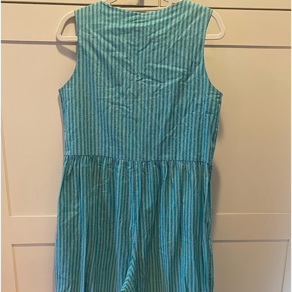 Vintage Laura Ashley Romper Jumper Jumpsuit - Picture 4 of 12